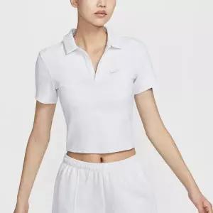 나이키 W 스포츠웨어 에센셜 반소매 폴로 탑 DD5 DV7885 051