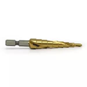 디월트-9단계 육각샹크스 스텝드릴비트 4-12mm (1EA)임팩트드라이버 공구 드릴 스탭드릴 단품 부품