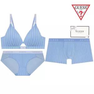 (선물포장) 프론트홀 노와이어 커플속옷세트 GEWBR222GEWBP222GEMDR222BU