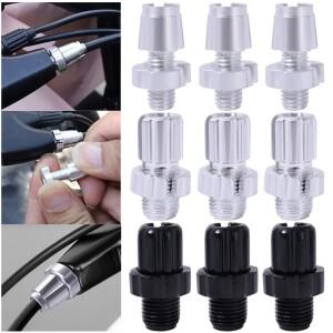 10Pcs 브레이크 핸들 자전거 나사 M7/M10 시프터 케이블 조절기 레버 볼트 액세서리 Mountain Road Bike