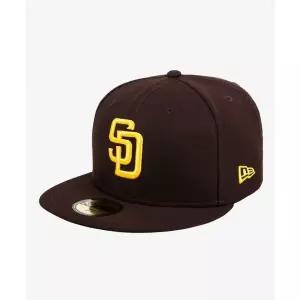 뉴에라 MLB 어센틱 샌디에이고 파드리스 피티드캡 게임 브라운 539118