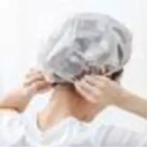 헤어캡 샤워캡 방수 비닐 트리트먼트 헤어팩 염색 파마 세안 미용실 사우나용
