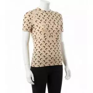 마린세르 MUST IT_마린 세르 26SS UTS001ACJER0001 TA10 문 로고 저지 피티드 티셔츠)