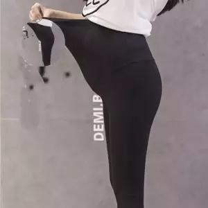 여름철 임산부 얇은 바지 7부 임부복 레깅스 기본 면