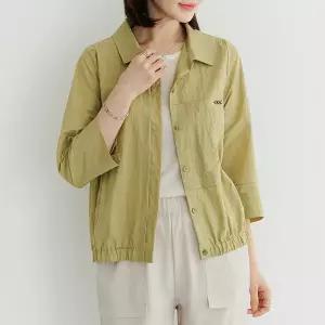 [데드라](99size)미니멀버튼셔츠자켓 OUF3004