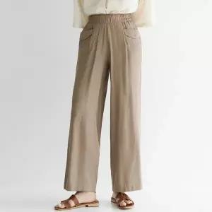 [데드라](99size)프켄와이드린넨일자팬츠 PTF3040