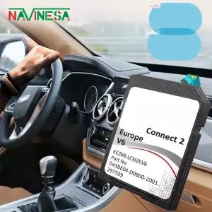 닛산 마이크라/주크/노트/E-NV200 차량용 업데이트 커넥트 2 네비게이션 SD 카드 유럽 터키 지도 Sat Nav
