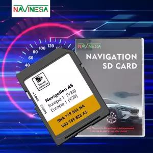 32GB 내비게이션 GPS SD 메모리 카드 업데이트 2026 유럽 니아 스페인 지도 AS V23 (폭스바겐 캐디 SA용)