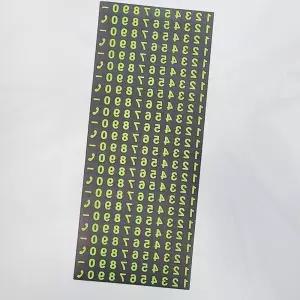 주차 번호판 자석 DIY 전화번호 알림판 숫자 스티커 차량