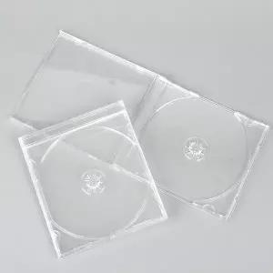 [하프클럽/알티피아]교육용 cd 보관 투명 케이스 레코드샵 학교 양면