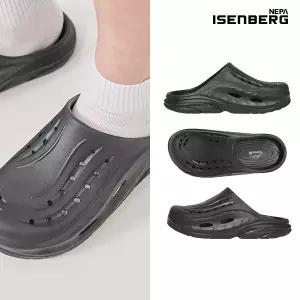 [네파이젠벅] 남성 패턴 홀 슬라이드 (블랙)