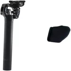 SR Suntour SP12 NCX 30.9X400mm 서스펜션 시트 포스트(보호 커버 포함) 블랙 VK2724-N