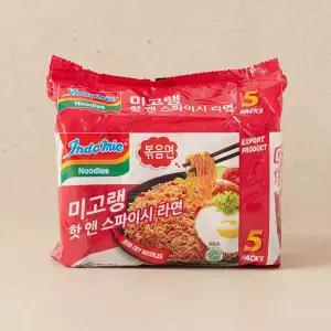 인도미 미고랭핫앤스파이시라면400g 80g*5