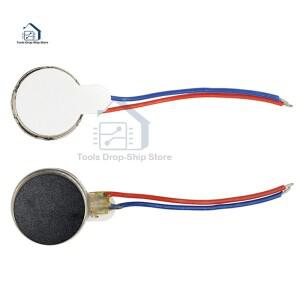 DC 3V 8mm 호출기 및 모바일 용 코인 플랫 진동 마이크로 모터 1개 직경 10MM 높이 2.7MM