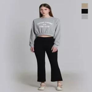[원더플레이스][더블유스탠다드(W STANDARD)] 져지 부츠컷 팬츠 (택가격 29900원)