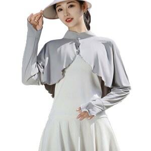 JDYaoYing 여성용 쿨링 숄 선 망토 자외선 차단 쿨러 어깨 목 보호 팔 소매와 핑거