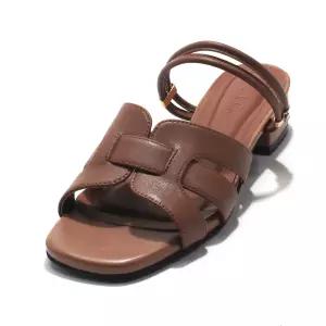 세라 여성샌들 여자여름 스트랩-브라운-240mm