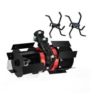 26mm 관리기 예초기로타리 로타리 농사 재초휠 고랑파기 괭이 농업용 관리기날 텃밭