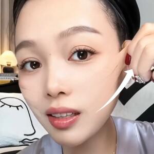 즉각적인 리프팅 효과를 주는 페이셜 리프트 테이프 5m 길이 2.5/5cm 폭 V라인 탄력 붕대  안티에이징 주름