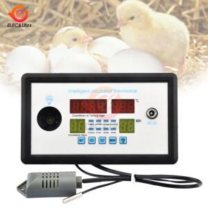 스마트 인큐베이터 온도 조절기 디지털 습도 컨트롤러  LED 냉광 실시간 해치 기록  센서 포함  12V