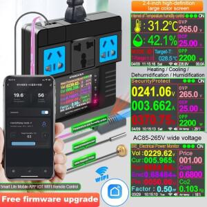 ATORCH S3 WiFi EU 소켓 온도 가정용 가습용 습도 컨트롤러 APP 용 제습 냉각 가열