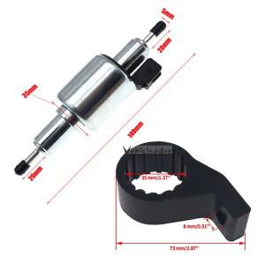 범용 자동차 히터 오일 연료 디젤 펌프 12V / 24V 1KW-5KW 브래킷 홀더 포함 차량용 공기 주차 히트