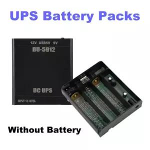 6슬롯 18650 배터리 UPS 전원 박스 DIY 키트 무납땜 5V/9V/12V 60W Black