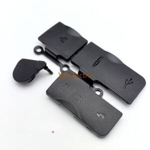 호환 캐논 EOS 1DX Mark ii USB 커버 마이크 HDMI 호환 고무 뚜껑 캡 케이스 카메라 부품의 기능