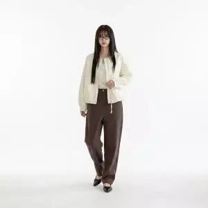 |CHJ6EA2|여성용 데일리 노카라 절개형 바람막이 재킷