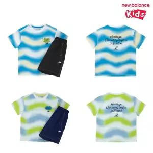[롯데백화점]뉴발란스 SUMMER WAVE_타이다잉 반팔셋업 (NK9YG3972U)