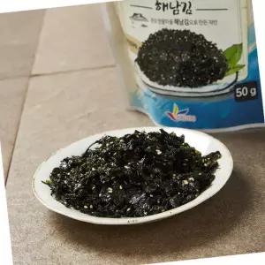 자두 돌김 자반 50g 20개 반찬 밥반찬 김 구이 업소용