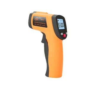 BENETECH GM550 산업용 비접촉 적외선 디지털 온도계 측정 범위 - 50~550C(- 58~1022F) 방사율 0.95