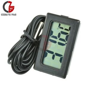 TPM-10 FY-10 LED 디지털 온도계 센서 미터 감지기 테스터, 자동차 실내 아기 목욕 인큐베이터, 2M, 3M, 5M