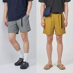 [화이트빌딩]여름 반바지 초경량 나일론 밴딩 냉감쇼츠팬츠