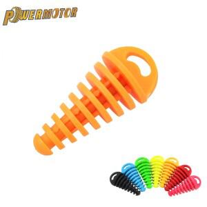 범용 오토바이 ATV 배기 파이프 플러그 테일 PVC 에어 블리더 워시 Yamaha Honda Kawasaki Suzuki KTM 액세