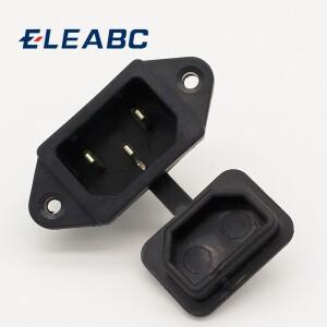 2PCS AC 전원 소켓, 방수 커버 커넥터가 있는 퓨즈 스위치
