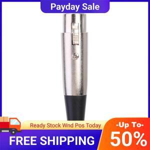 XLR 3핀 암잭 - 3.5mm 스테레오 수플러그 차폐형 마이크 케이블