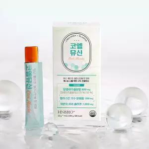 코엘뮤신 20g*14포 달팽이추출분말(뮤신25%)800mg 엘라스틴 100mg 저분자피쉬콜라겐 3,000mg