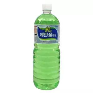 에탄올 워셔액 자동차 유리창 먼지 세척 1800ml
