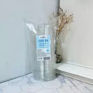 일회용컵 아이스컵 뚜껑 세트 16oz(480ml)10개입 플라스틱컵