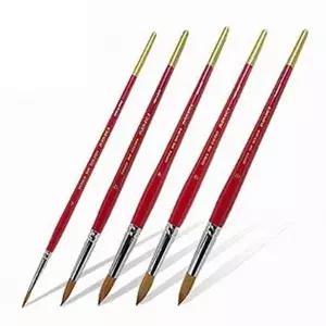 [바바라]고품질 바바라수채화붓 30R 5본조 - 34526 네일아트붓 네일케어 네일즈 미용용품 손톱관리 W011C3