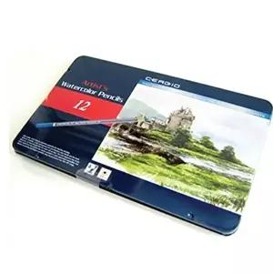 고품질 세르지오 수채색연필 12색 - 46413 빠렛트 빠레트 팔레트 W012F5A