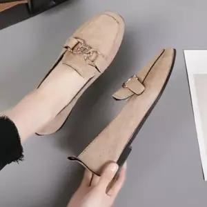 여친 편안한 선물 여름 가을 로퍼슬리퍼 슬리퍼힐 털