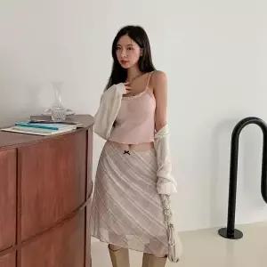 [하프클럽/]여성 여름 기본 그물형 볼레로 가디건