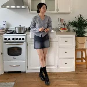 [하프클럽/]여성 브이넥 가을 기본 케이블 트위스트 가디건