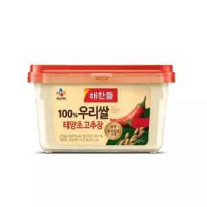 해찬들 우리쌀로만든 태양초 골드고추장 2kg 1개