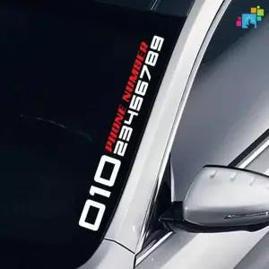 티커벨 주차번호판 데칼 스티커 TKPH-01