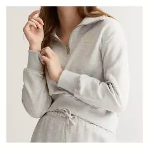 후아유 여성 엠블럼 반집업 (WHMAD2224F-T) 585974Moony