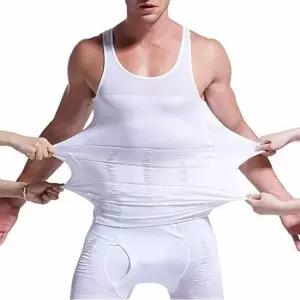 남성 압박런닝 민소매 나시 언더웨어 속옷 똥배보정 런닝