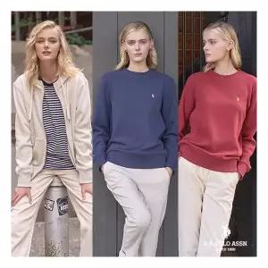 유에스피에이 [U.S POLO ASSN.]23FW 후디 스? 패키지 여성 3종 585996Moony